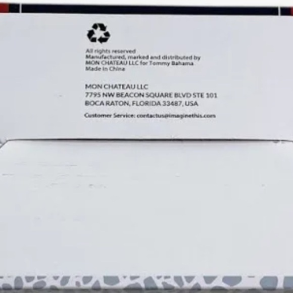 Tommy Bahama Navy and Light Blue Portable Lunch 3 Compartment Bento Box - Picture 6 of 8